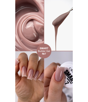 Гель Crooz Smart Builder gel №07, 15 мл